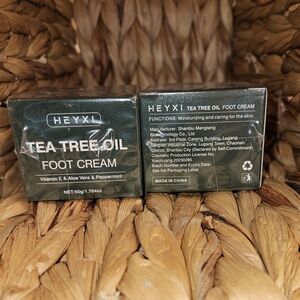 Tea Tree Oil Foot Cream - Green